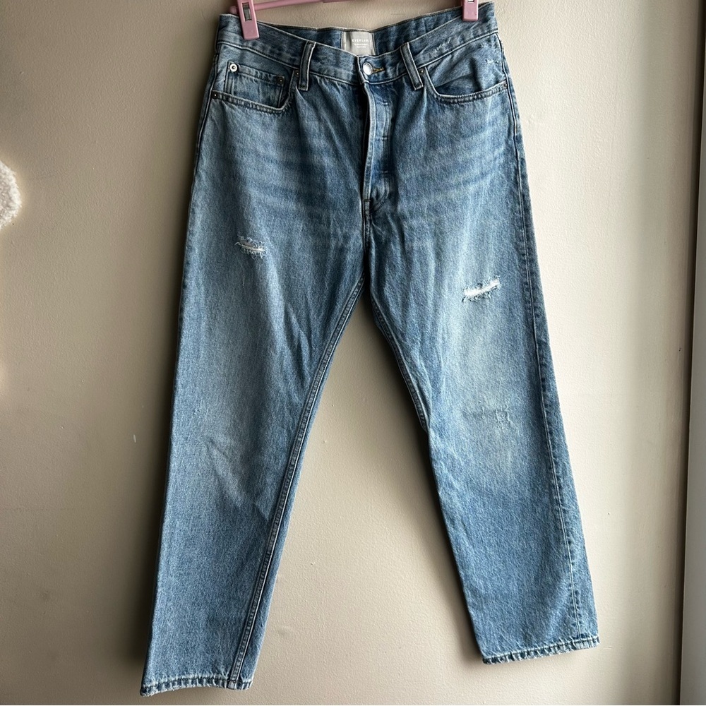 Everlane Women's Straight Jeans in Light Blue